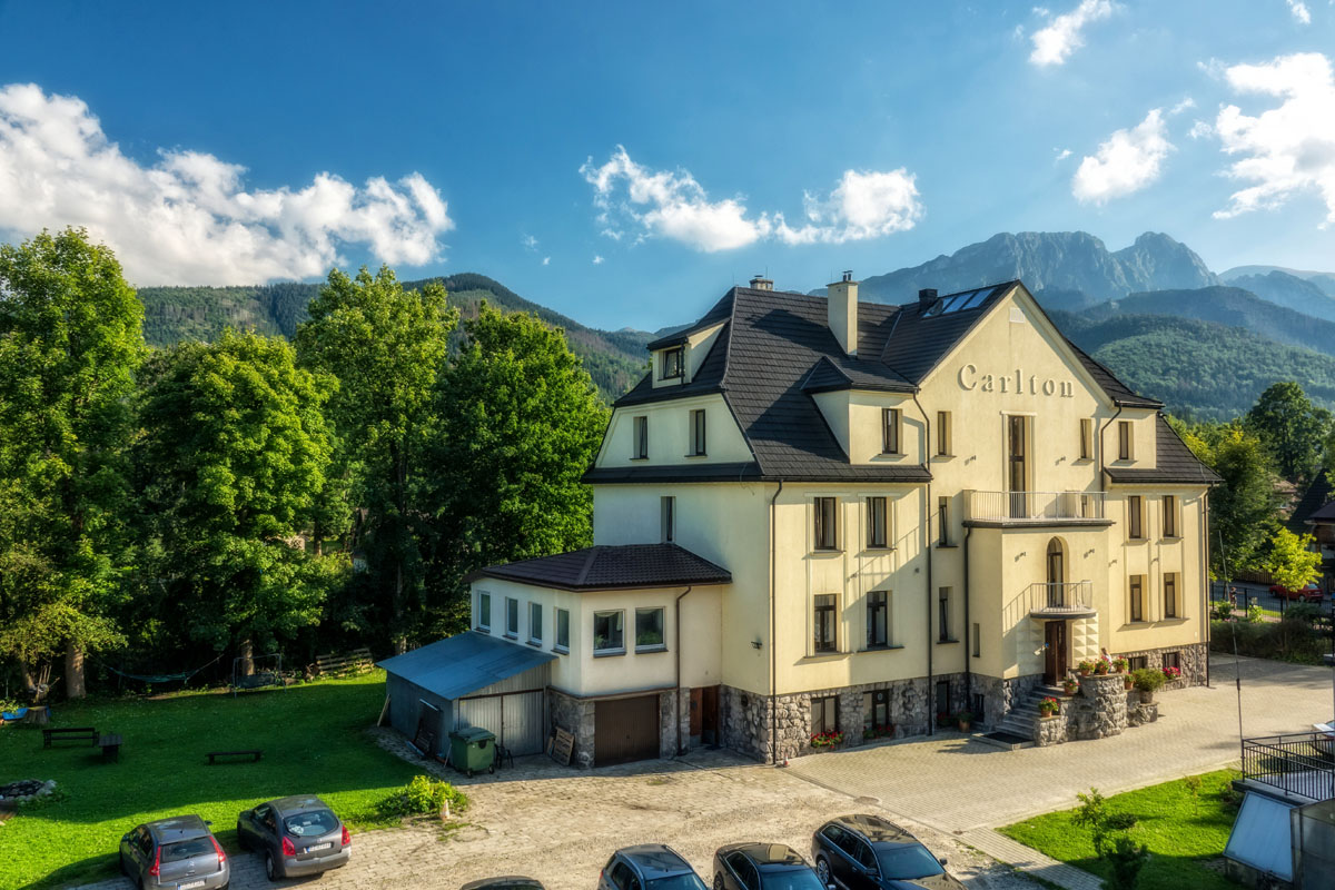 Willa Carlton Zakopane Berge Tatry Ferien in polnischen Bergen Polen