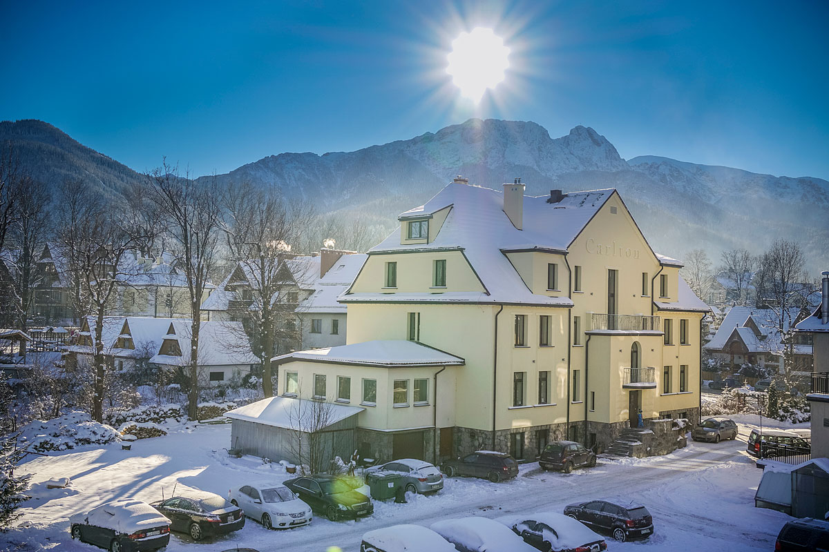 Willa Carlton Zakopane Berge Tatry Ferien in polnischen Bergen Polen